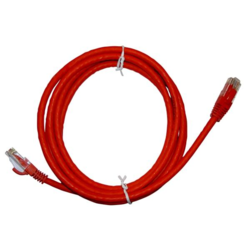 Rødt netværks kabel KAT6 på 0,5 meter