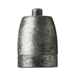 Fatning E27 Porcelænsfatning Keramik Galvaniseret