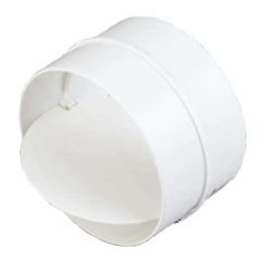 Ventilationsrør Plast Ø125mm Lukkespjæld