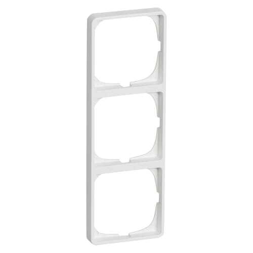 Fuga Ramme 50 - 3 modul Hvid