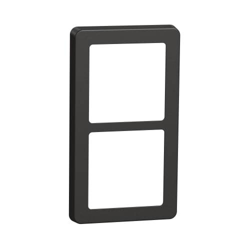 Design ramme 63 - 2 modul koksgrå