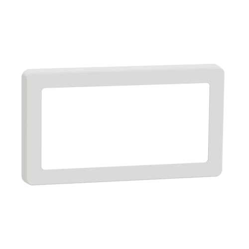 Design ramme 63 - 2 modul vandret Hvid