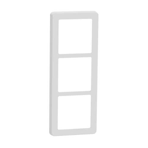 Design ramme 63 - 3 modul Hvid