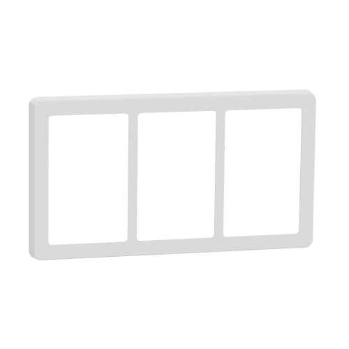 Design ramme 63 - 3x1,5 modul Hvid