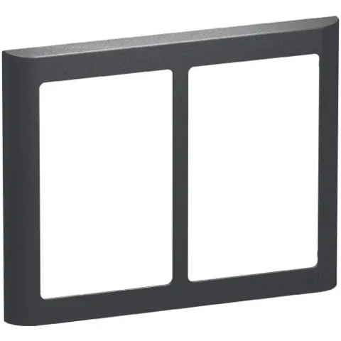 Fuga DesignRamme 63 Soft 2x1,5m Vandret Koksgrå