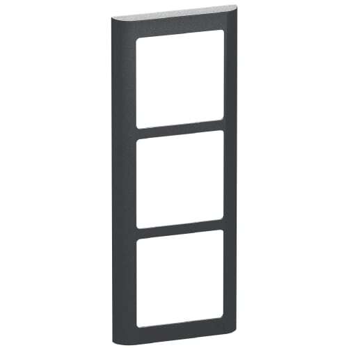 Fuga DesignRamme 63 Soft 3m Koksgrå