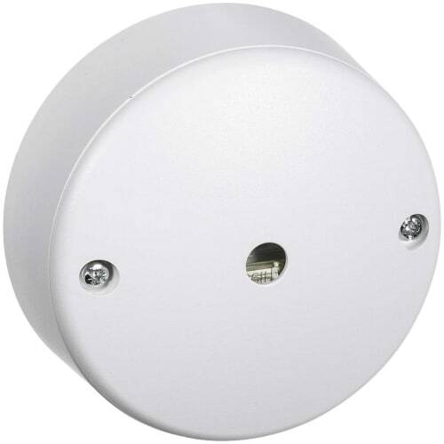 Hvid loft roset fastmonteret