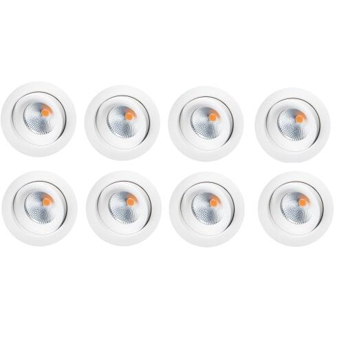 Junistar ECO Isosafe LED 6w (pakke med 8 stk.) - se udvalget