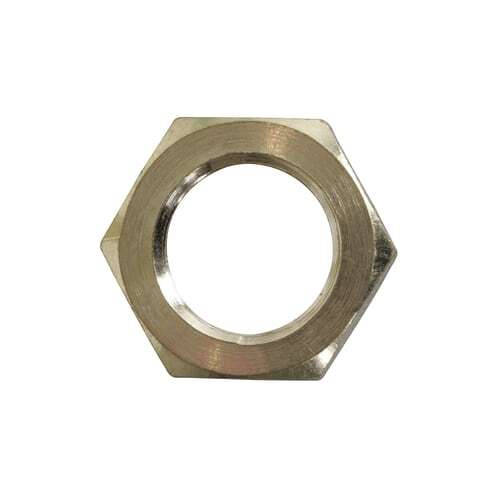 Møtrik messing 6-kantet 10 mm