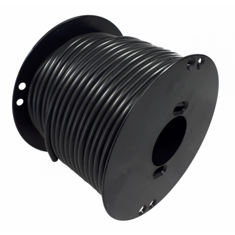 Lampeledning Rund og hvid 3x0,75 100 meter