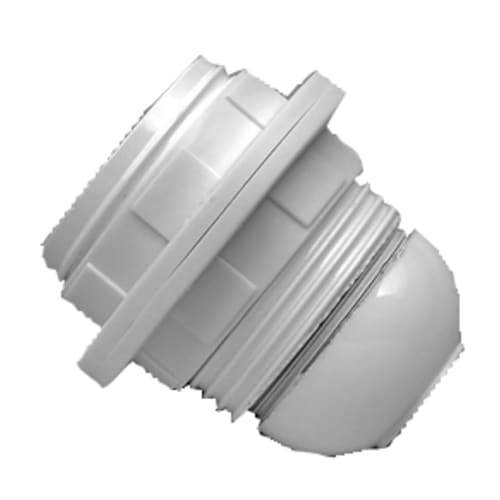 Hvid omløbsfatning E27