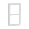 Design ramme 63 - 2 modul Hvid