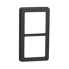 Design ramme 63 - 2 modul koksgrå