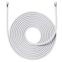 Stofledning 4 meter - Hvid