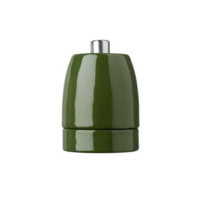 Fatning E27 Porcelænsfatning Keramik Grøn