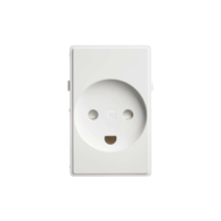 Stikkontakter uden afbryder, med jord - se udvalget